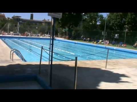 Visitando el Centro Natación Helios de Zaragoza. Por José Luis.