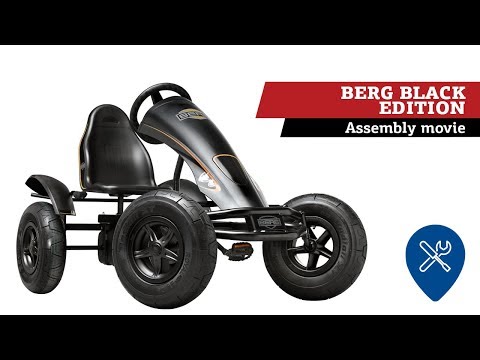 Mašinėlė GO-kartas Berg Extra Mėlyna BFR (iki 100kg) video