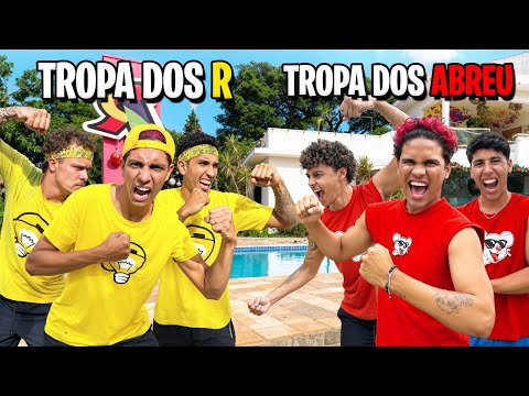 TROPA DOS R VS TROPA ABREU *Rolou briga !