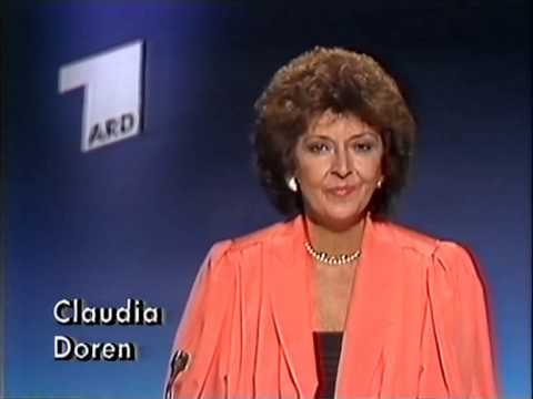 Claudia Doren ARD Ansage 5.9.1986