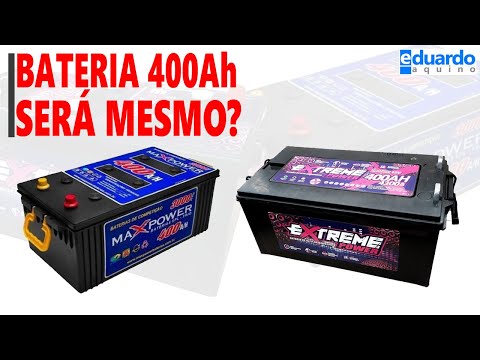 Bateria Estacionária 400Ah, SERÁ MESMO? Não seja ENGANADO!