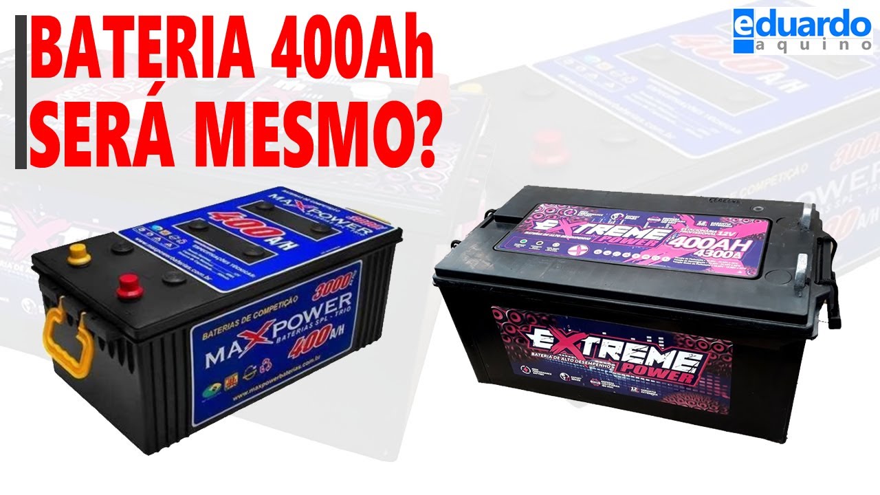 Bateria Estacionária 400Ah, SERÁ MESMO? Não seja ENGANADO!