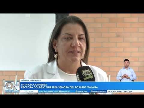 Gobernación de Santander entregó mobiliario a colegio de Málaga