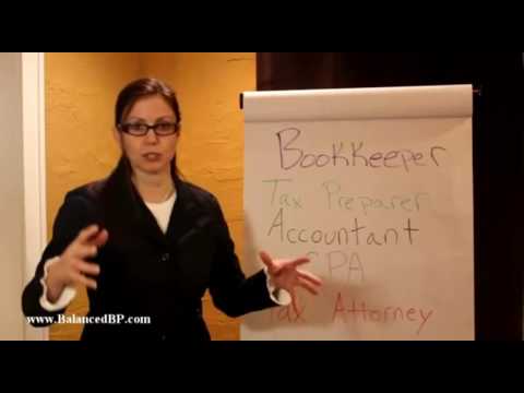 What is the difference between a bookkeeper, accountant, and CPA?
