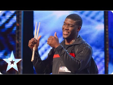 MckNasty DJ's and drums at the same time! | Week 4 Auditions | Britain's Got Talent 2013