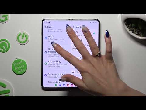 How to Enter Text Correction Options on Samsung Galaxy Fold5 5G?