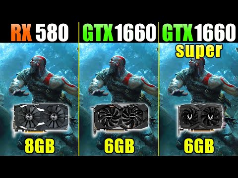 RX 580 vs. GTX 1660 vs. GTX 1660 Super - Test in 25 Games + FSR Benchmarks