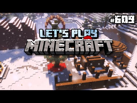 EPIC Minecraft Build for Christmas Market!