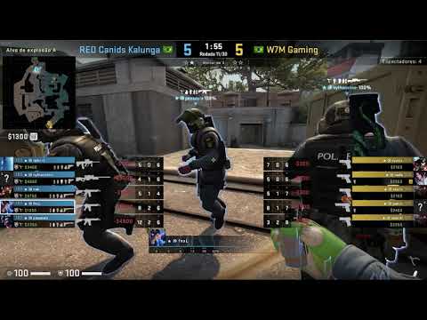 Pov FNX (25/10) CS GO DEMO - OVERPASS - RED CANIDS 16 VS 8 W7M (Brasileirão season 1 - 28/10/2019)
