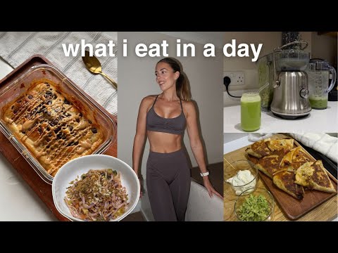 WHAT I EAT IN A DAY | healthy + high protein meals to stay lean