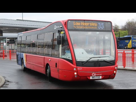 Go North East Versa 8321 on the 4.