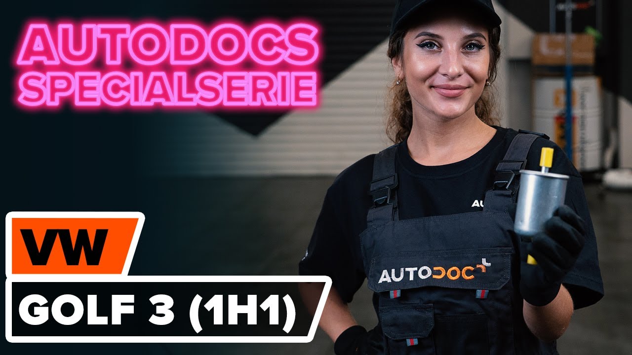 Byta bränslefilter på VW Golf 3 diesel – utbytesguide