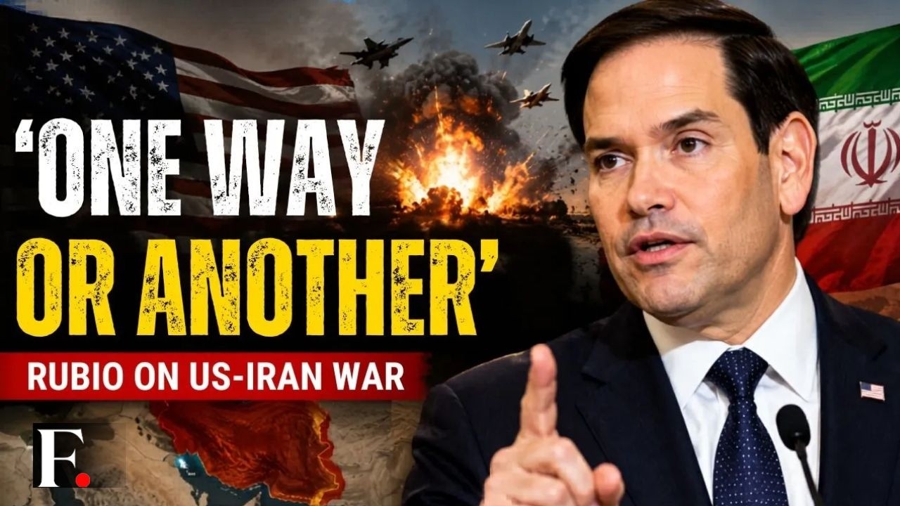 Marco Rubio Says Iran Issue “Needs To Be Solved” During India Visit | US Iran War | Firstpost News