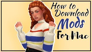 SIMS 4//How to Download Mods on Mac//