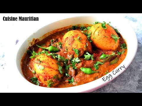 Episode 164| Egg Curry | Cari Dizef | Cuisine Mauritian |
