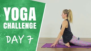 Ease Low Back Pain - Day 7 - The 30 Days of Yoga Challenge