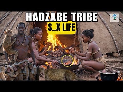 Life in Hadzabe Tribe! Eating MONKEYS and Life with MULTIPLE WIVES | Travel Documentary