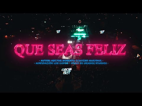 💔(VIVO) Agrupación Los Capos - Que Seas Feliz / CHICHAFEST COCHABAMBA 2022