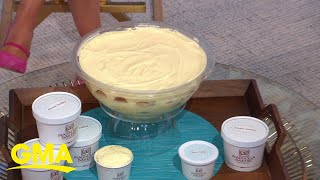 How to make Magnolia Bakery’s famous banana pudding at home l GMA