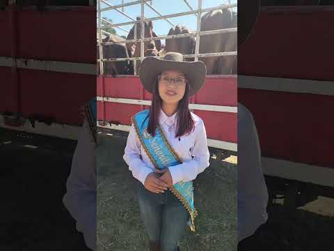 Señorita del Ganadero Claudia Maribel Chocooj Caal 2025-2026 del Municipio de Santa Cruz El Chol.