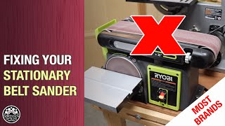 Fix Your Stationary Belt Sander