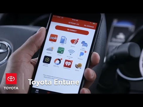 Toyota Entune 3.0: How to Pair Bluetooth