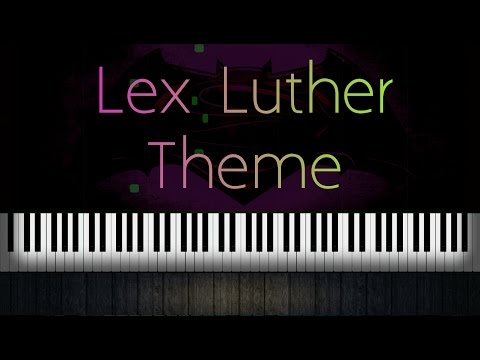 Batman V Superman- (Lex Luther Theme) Piano Tutorial