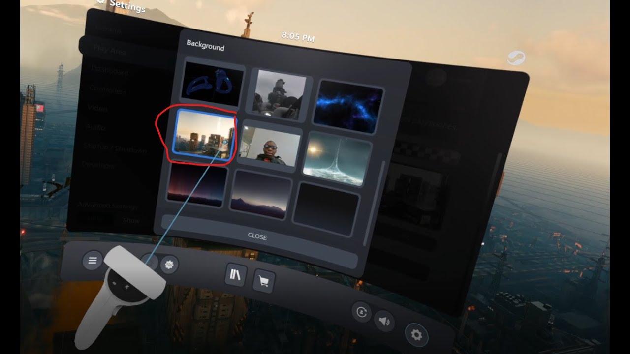 How To Get Backgrounds In (SteamVR)