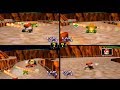 Mario Kart 64 Crazy 4 Donkey Kongs CPU Random EXTRA Races