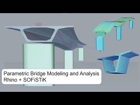 Rhino Grasshopper for SOFiSTiK - Teaser