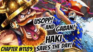This Is It! Usopp Unleash Haki! Gaban Vs Imu!! | One Piece 1189 Review Hints