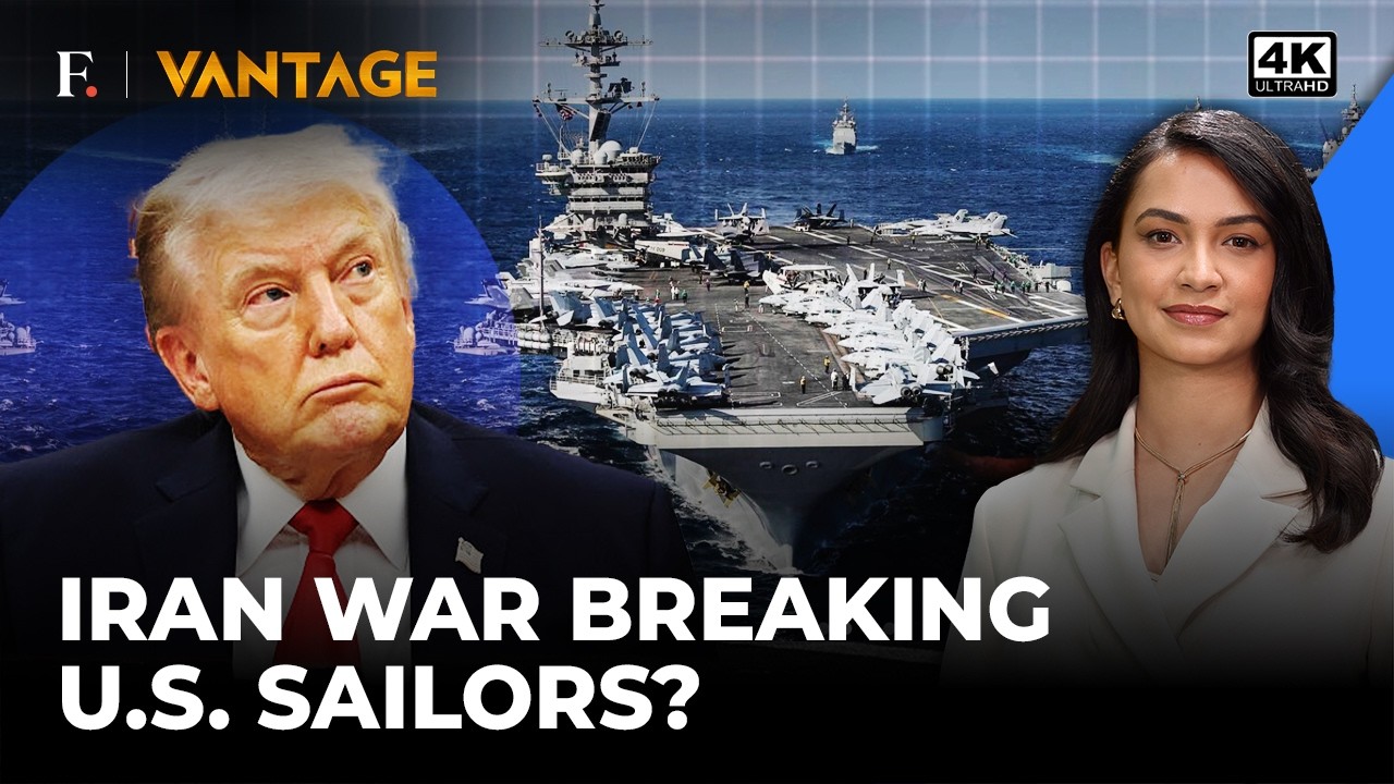 Broken Toilets, Rationed Meals Reportedly Put US Navy Supercarrier in Crisis Amid Iran War  |Vantage