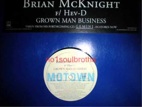 Brian McKnight ft. Hev-D (Heavy D) "Grown Man Business" (Main w/Rap) (Unreleased R&B)