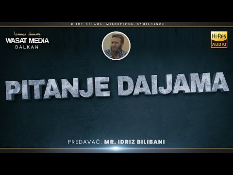 Pitanje daijama ⚡ Idriz Bilibani ⚡ Hi-Res Audio 🟢