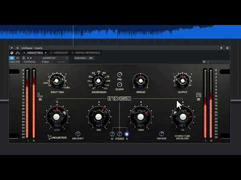 Indigo | Tube Stereo EQ | High-end mastering plugin suite | Acustica Audio