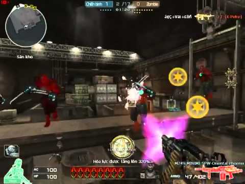 CF Zombies - CF M249 MiNiMi SPW oriental phoenix zombie V4 mới nhất