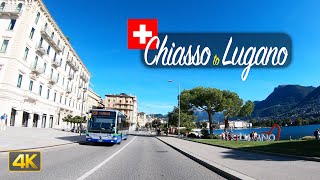 Ticino, Switzerland🇨🇭 Driving from Chiasso to Lugano