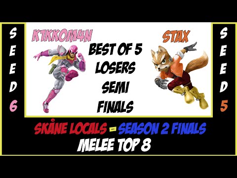 Ranbat Season 2 Finals Melee LS: K1kk0m4n (Captain Falcon) -VS- Stax (Fox)