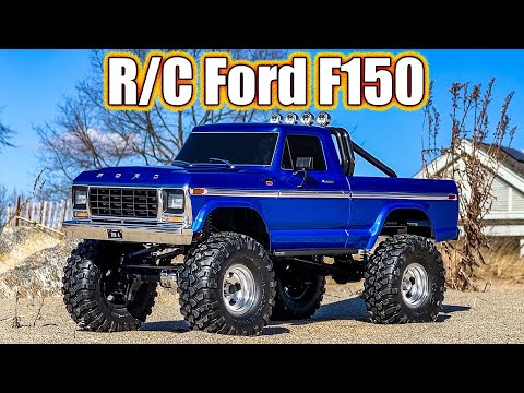 Traxxas Ford F150 TRX-4 First Run - Unstoppable!