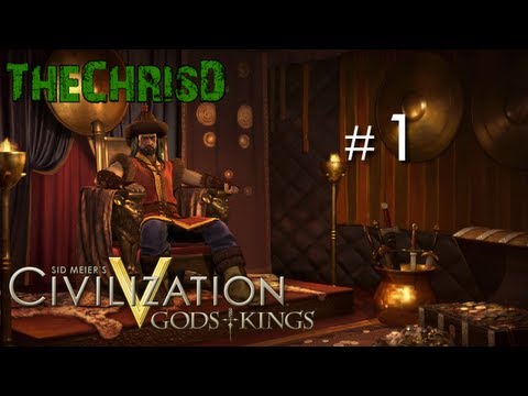Let's Play Civ 5: Gods & Kings - Huns Part 1
