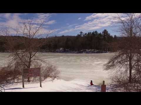 Unedited drone footage at Grenville Park in Ware, MA. 1 of 5
