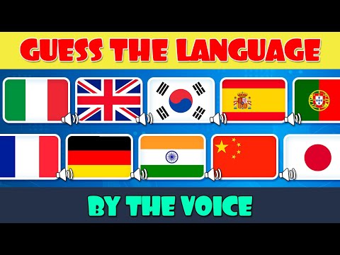 Can You Guess These Languages? Guess the Language Quiz 🔊