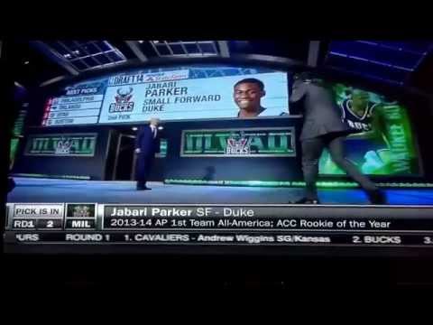 2014 NBA Draft- 2nd pick- Jabari Parker
