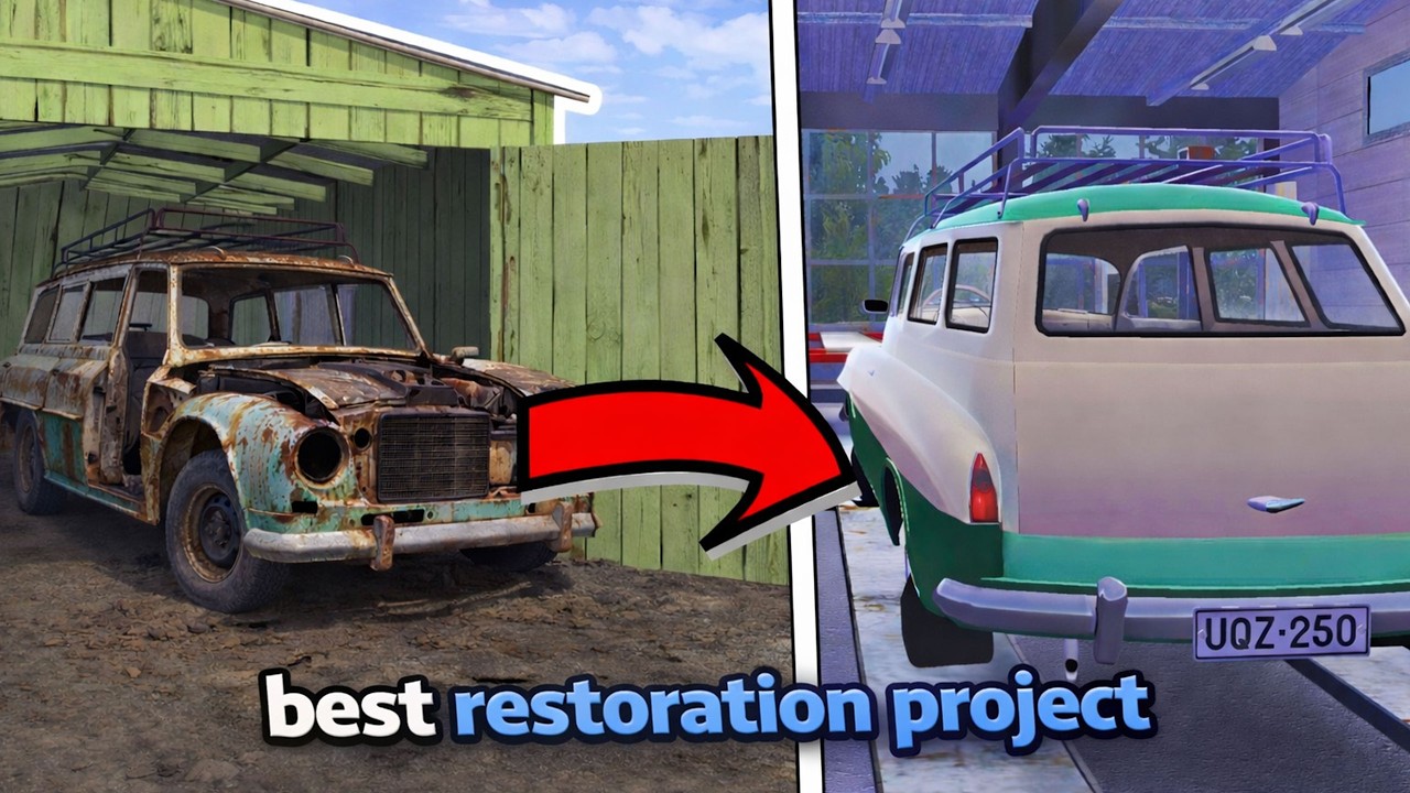 I FOUND AN ABANDONED RUSCKO AND FIXED IT UP - My Summer Car #344 | Radex