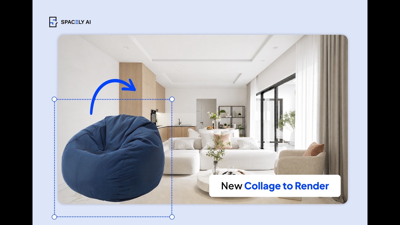 Spacely AI Feature Guide: Collage to Render video thumbnail