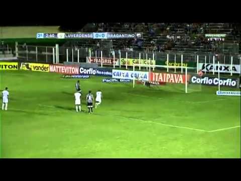 Melhores momentos: Luverdense 2 x 1 Bragantino Brasileirão 2015 Série B