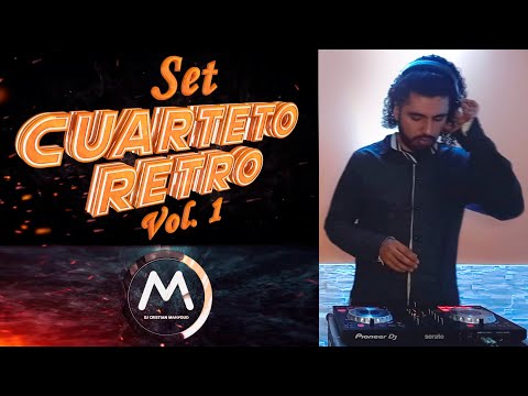 ENGANCHADO CUARTETO RETRO VOL 1 🍺 LO MEJOR DEL RECUERDO 🎧 DJ CRISTIAN MAHFOUD