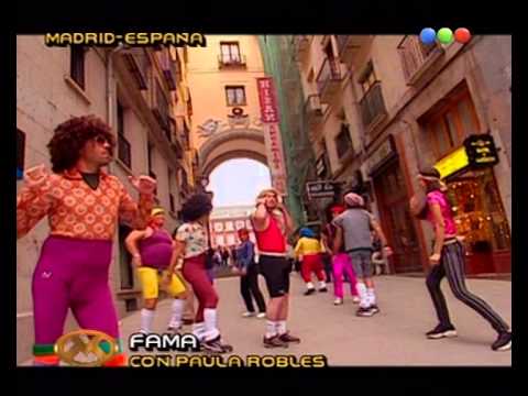 Musical de Fama en Madrid con Paula Robles- Videomatch