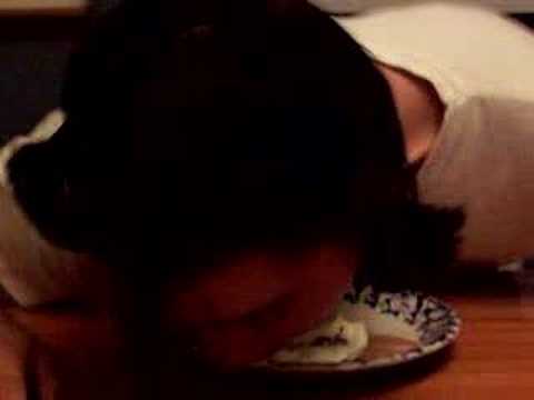 Boo/Arnold Eating Ice Cream Cake