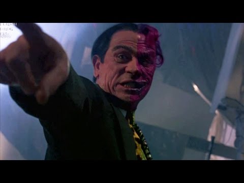 Two-Face robs a bank | Batman Forever